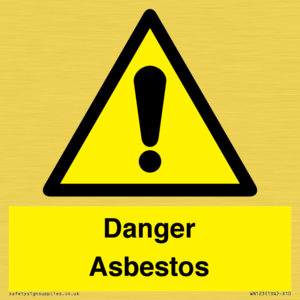 danger asbestos
